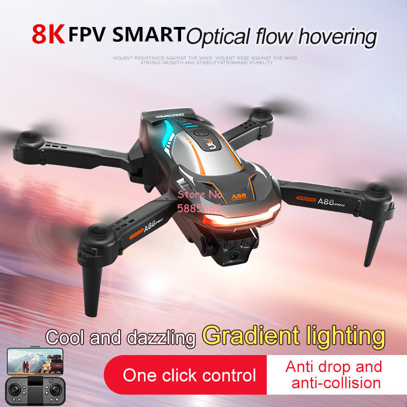8K Aerial Photography Optical  - Rc Helicopter Case recension och pris