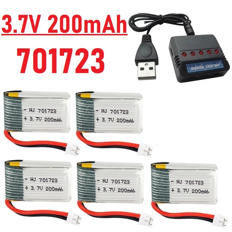 Upgrade 3.7V 200mAh Battery Wi - Rc Helicopter Charger recension och pris